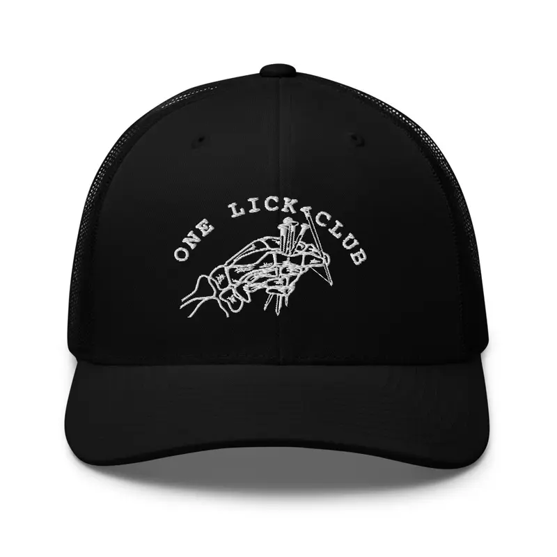 one lick club trucker hat